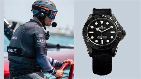 ben ainslie rolex titanium|Rolex yachtmaster titanium.